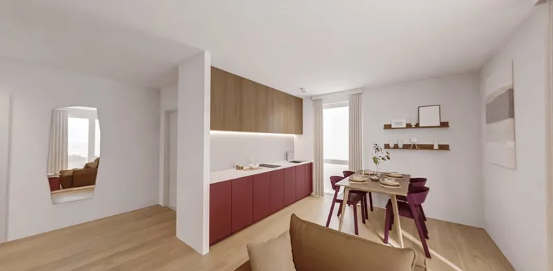 Modernes möbliertes Studio Plus Large mit privater Terrasse in Berlin-Britz — photo 1